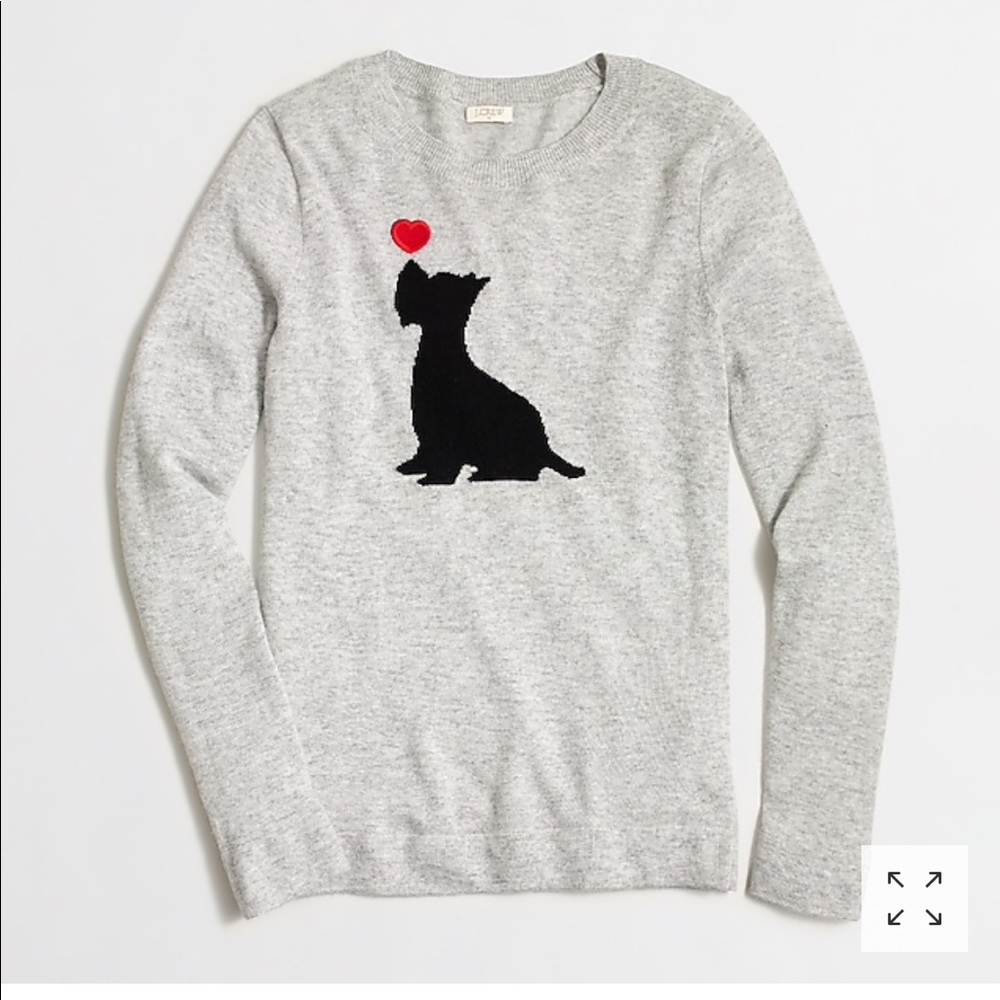 J.Crew Scottie Dog Sweater✨